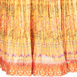 Elegant Orange Gown