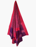 Pochampally silk in ikkat design Dupatta