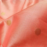 Baby Pink With Floral Buttas Kanchipuram Silk Saree